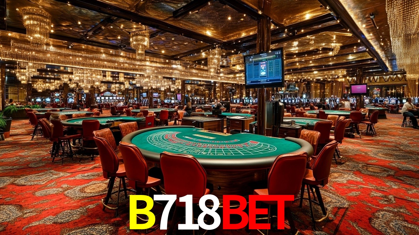 Sinta a adrenalina dos jogos de cassino com B718Bet